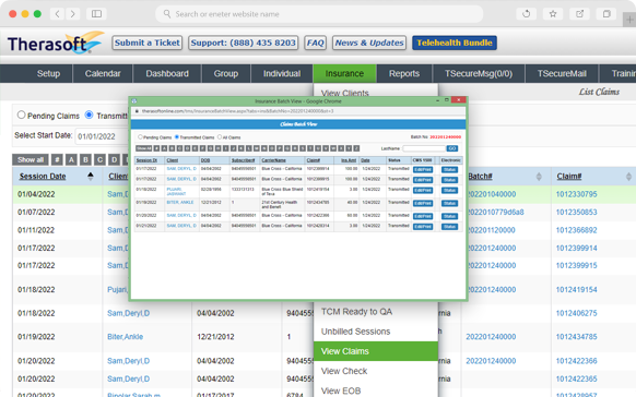 Healthcare Claims Management Software | Therasoft India